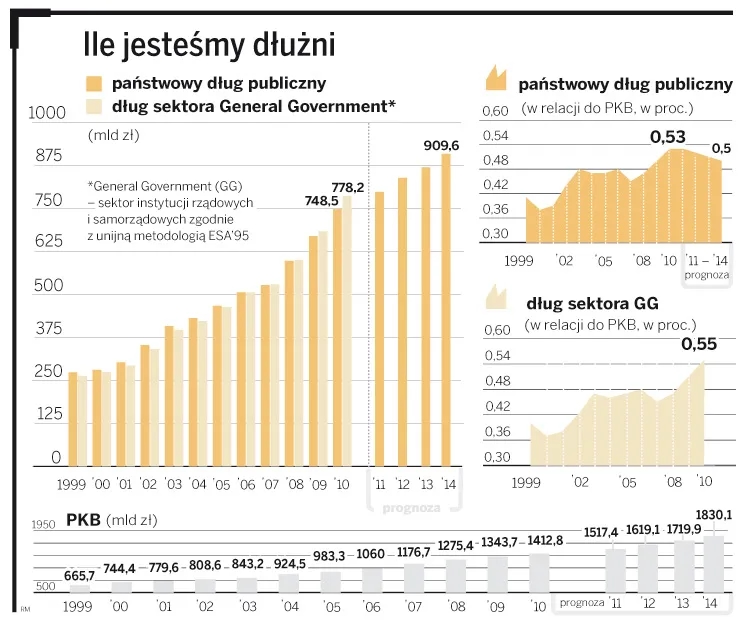 Na ile jest zadłużona Polska? Zaskakujące dane o długu publicznym Na ile jest zadłużona Polska? Zaskakujące dane o długu publicznym